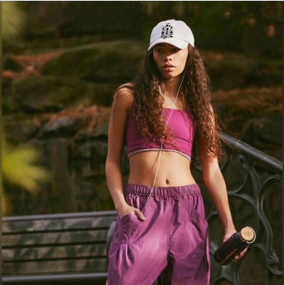 Free People Mulberry Colorblock Freeflow Pants - Picture 4 of 7